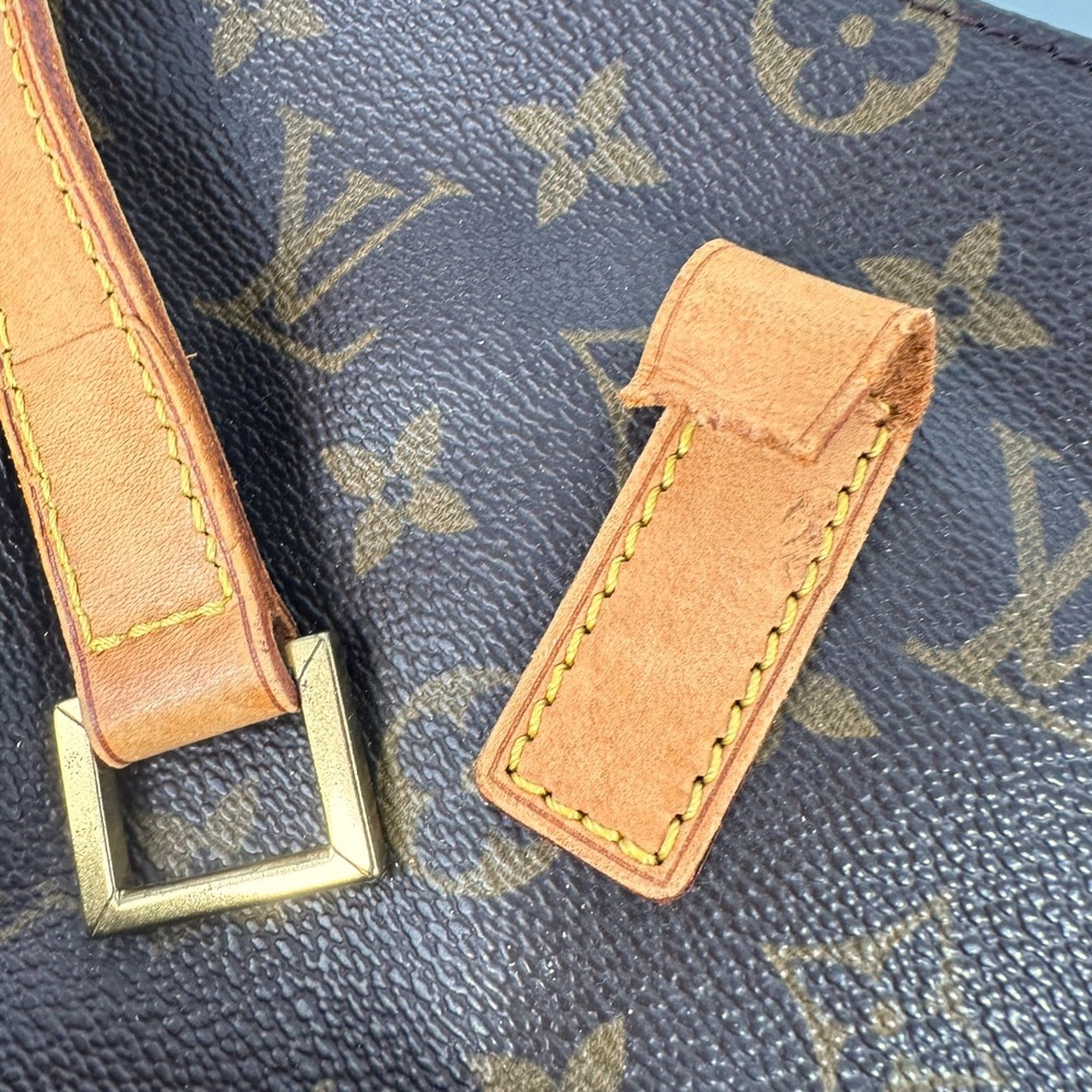 Louis Vuitton 2001 Cabaspiano Monogram Tote Bag France Broken Strap Loop - Picture 3 of 16